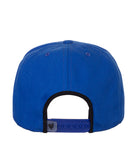 Blue Straight Snapback with Yellow MADE
