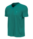 Basic Vneck T Vegan Green (Tone on Tone)